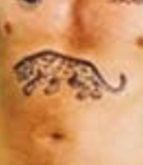 Macklemore Tattoo on stomach