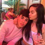 Maggie Lindemann with Mikey Barone