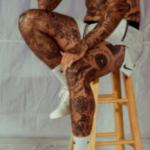 Nyjah Huston Tattoo on legs-