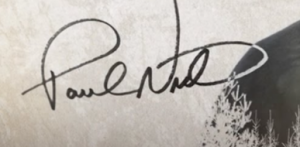 Paul Nicklen signature