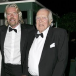 Richard Branson with his father Edward Branson