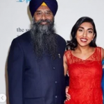 Rupi Kaur with her father