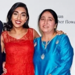 Rupi Kaur with her mother