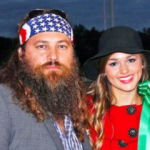 Sadie Robertson with her father Willie Robertson