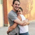 Shailene Woodley with her brother Tanner Woodley