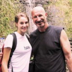 Shailene Woodley with her father Lonnie Woodley
