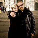 Shawn Crahan with his wife Chantel Crahan