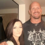 Steve Austin with his daughter Stephanie Williams