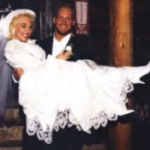 Steve Austin with his ex wife Lady Blossom