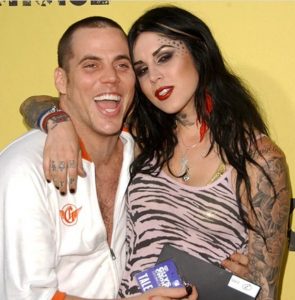 Steve-O with his ex-girlfriend Katherine von Drachenberg