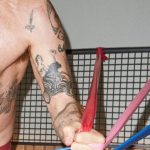 Steve-O's left hand tattoos