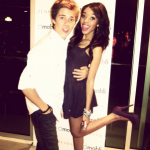 Teala Dunn with William Brent