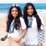Teala Dunn with her mother
