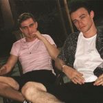 Thomas Doherty with his brother Niall Doherty
