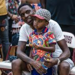 Young Dolph with his son Tre Tre Thornton