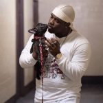 A$AP Ferg with his pet dog-