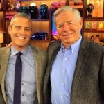 Andy Cohen with his father Lou Cohen