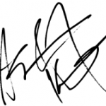 Ashton Kutcher Signature