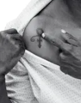 Chris Rock Tattoo on chest