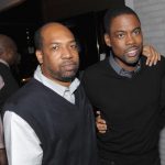 Chris Rock with his brother Brian Rock