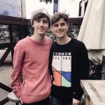 Connor Franta with Troye Sivan