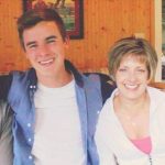 Connor Franta with his mother Cheryl Franta