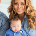 Eva Marcille with her son Michael Todd Sterling Jr.