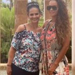 Evelyn Lozada with her mother Sylvia Ferrer