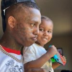 Famous Dex with her daughter