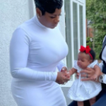 Fantasia Barrino with her daughter Keziah London Taylor