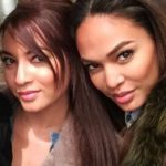 Joan Smalls with her sister Betsy Smalls 