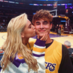 Kian Lawley with Meredith Mickelson
