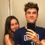Kian Lawley with his sister Isabelle Lawley