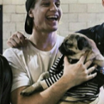 Kygo with his pet dog