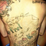 Maci Bookout Tattoo on back