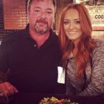 Maci Bookout with her father Gene Bookout