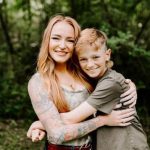 Maci Bookout with her son Bentley Cadence Edwards