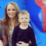 Maci Bookout with her son Maverick Reed McKinney