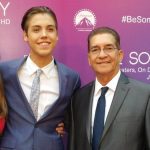 Matthew Espinosa with his father Rafael Espinosa