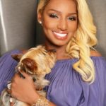 Nene Leakes with her pet dog