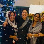 Shamna Kasim with her two sister