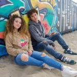 Sofie Dossi with her brother Zak Dossi