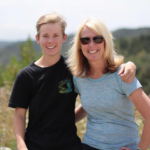 Tanner Fox with his mother Ronda Fox