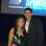 Trae Young with his sister Camryn Young