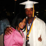 Trina with her brother Wilbrent Bain Jr.