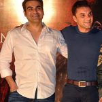 Arbaaz Khan with his younger brother Sohail Khan