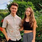 Harrison Osterfield with his sister Charlotte Sparrow