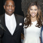 Kara Royster with her father Jerry Royster