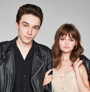 Mark McKenna with his girlfriend Ciara Bravo