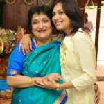 Soundarya Rajinikanth with her mother Latha Rajinikanth